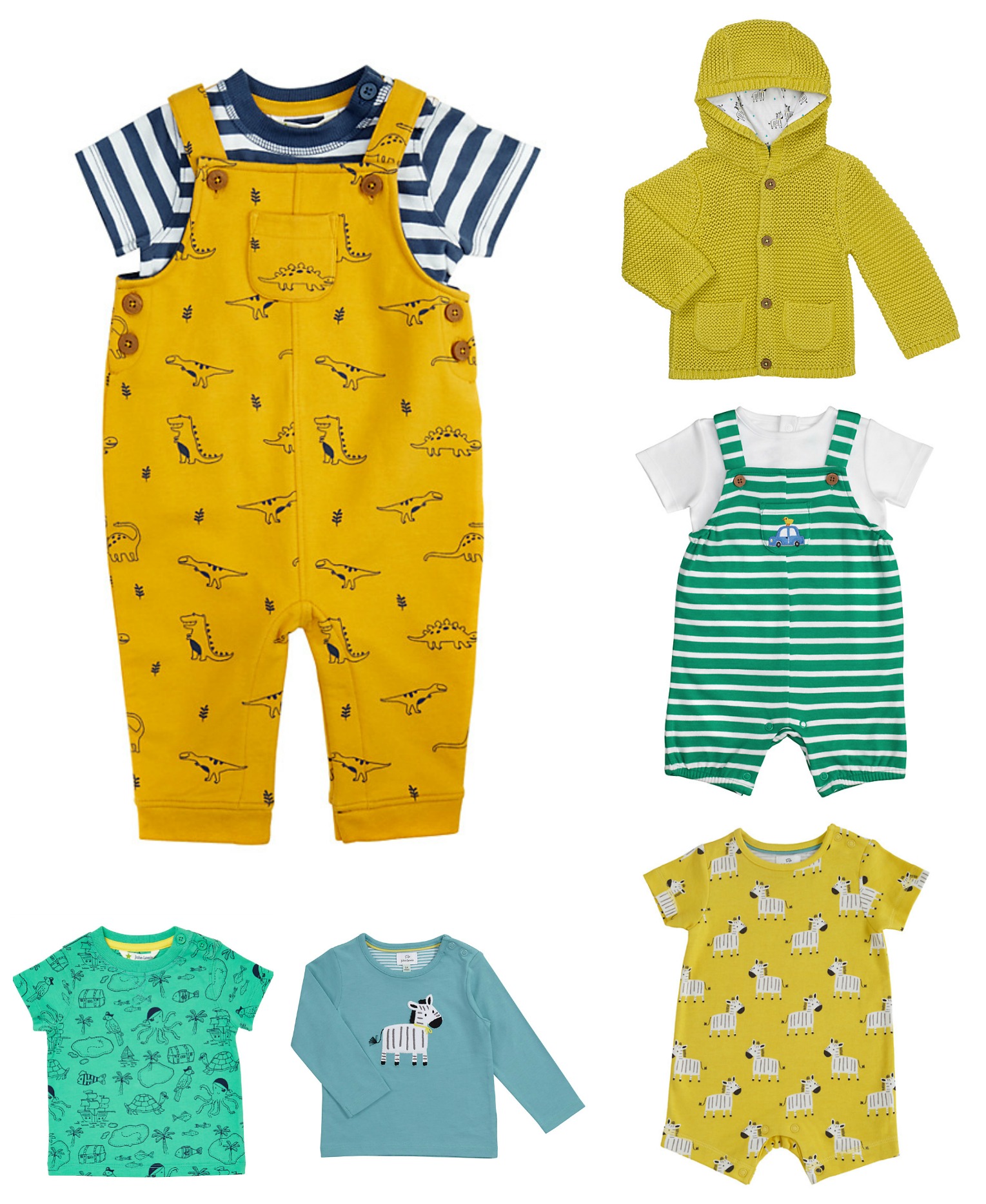 Bright, Colourful Baby Clothes for Summer - Lamb & Bear