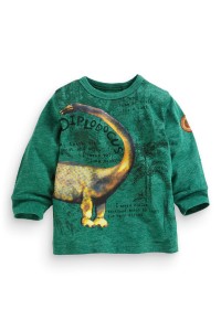 Next green dino tee