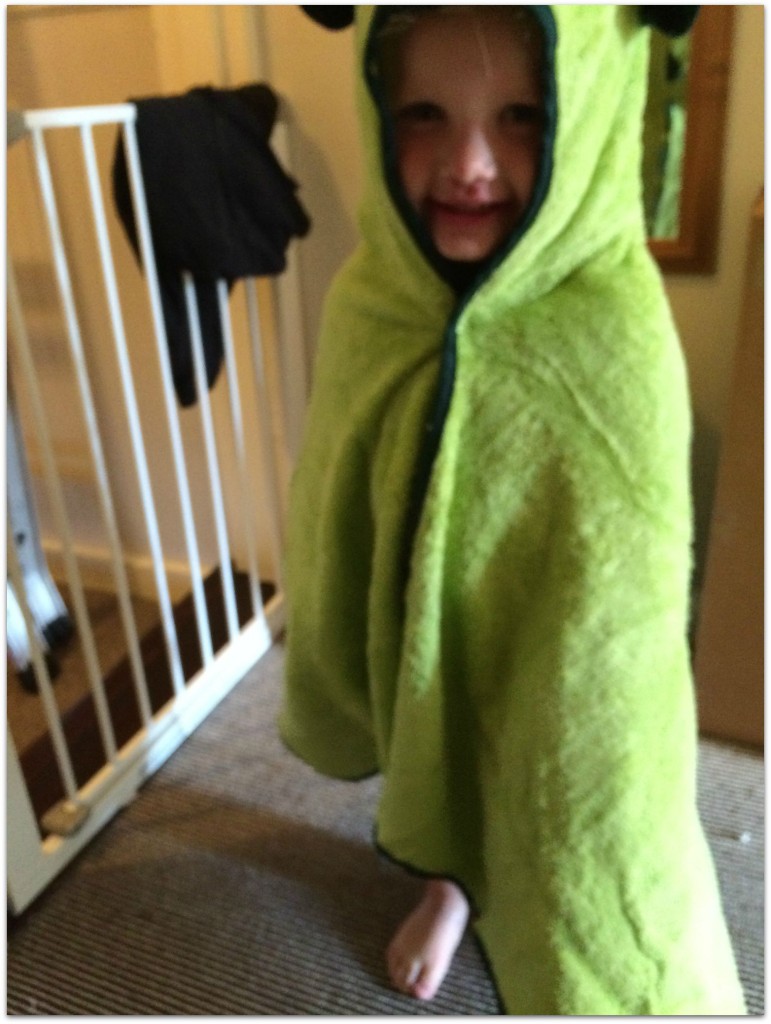 Cuddledry 'Cuddleroar' towel from Wicked Uncle