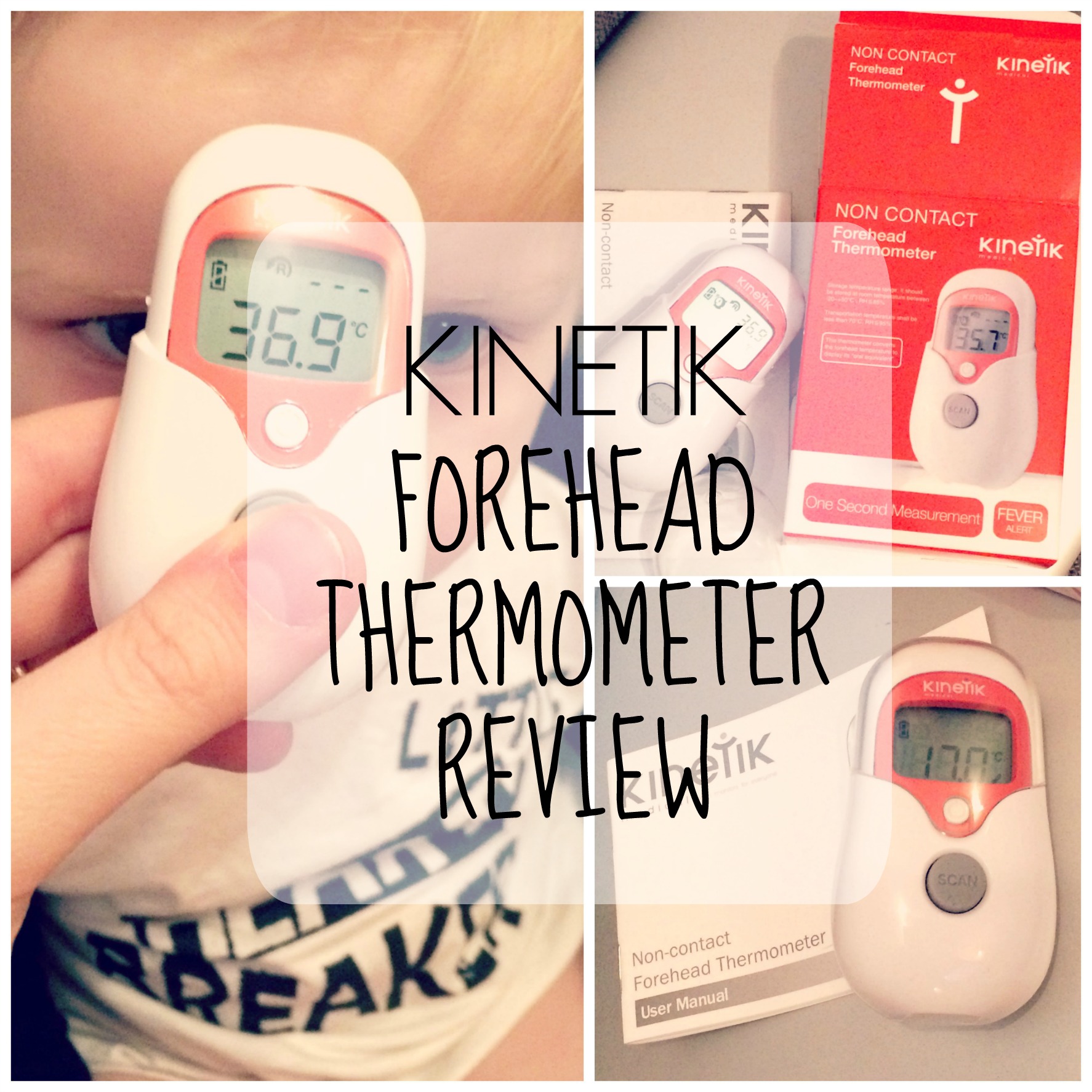 NonContact Forehead Thermometer Review Lamb & Bear