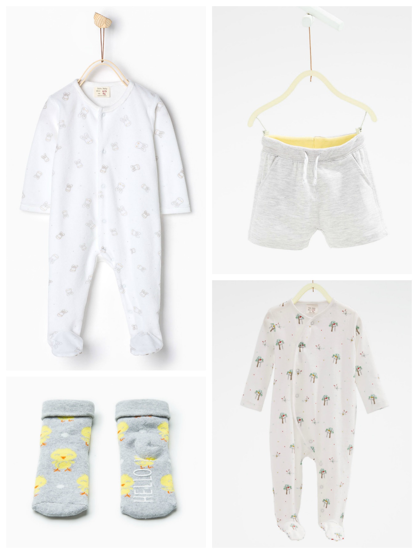 Unisex Baby Clothes Perfect For Spring - Lamb & Bear