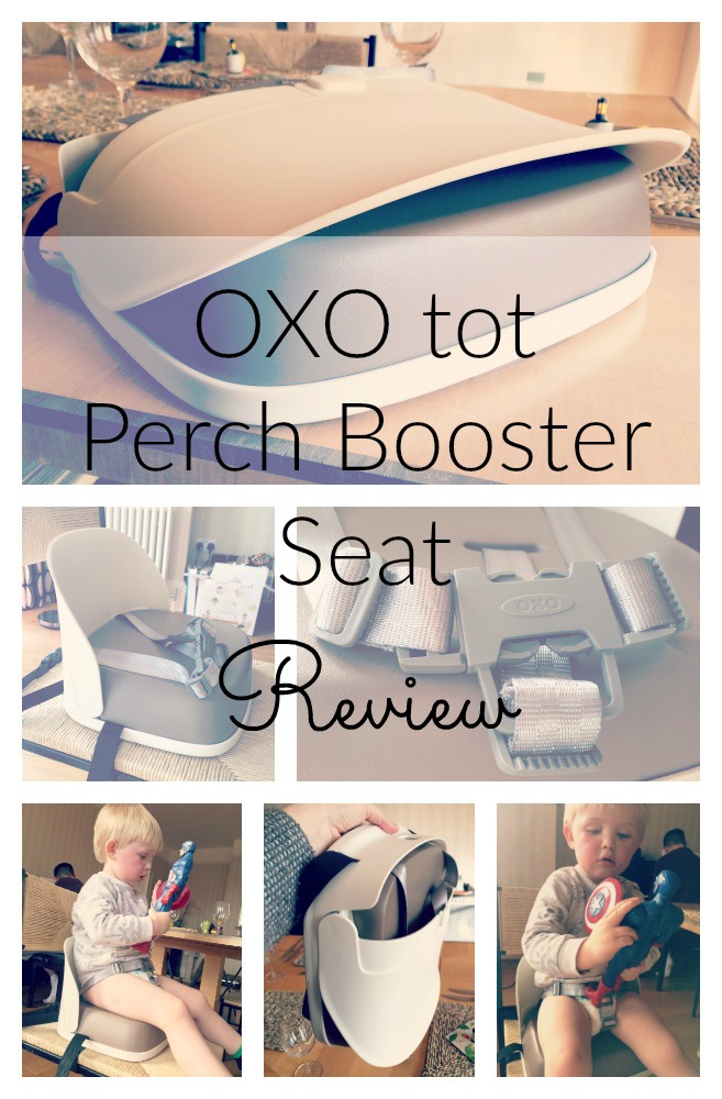 Pink OXO Tot Perch Booster Seat with Straps