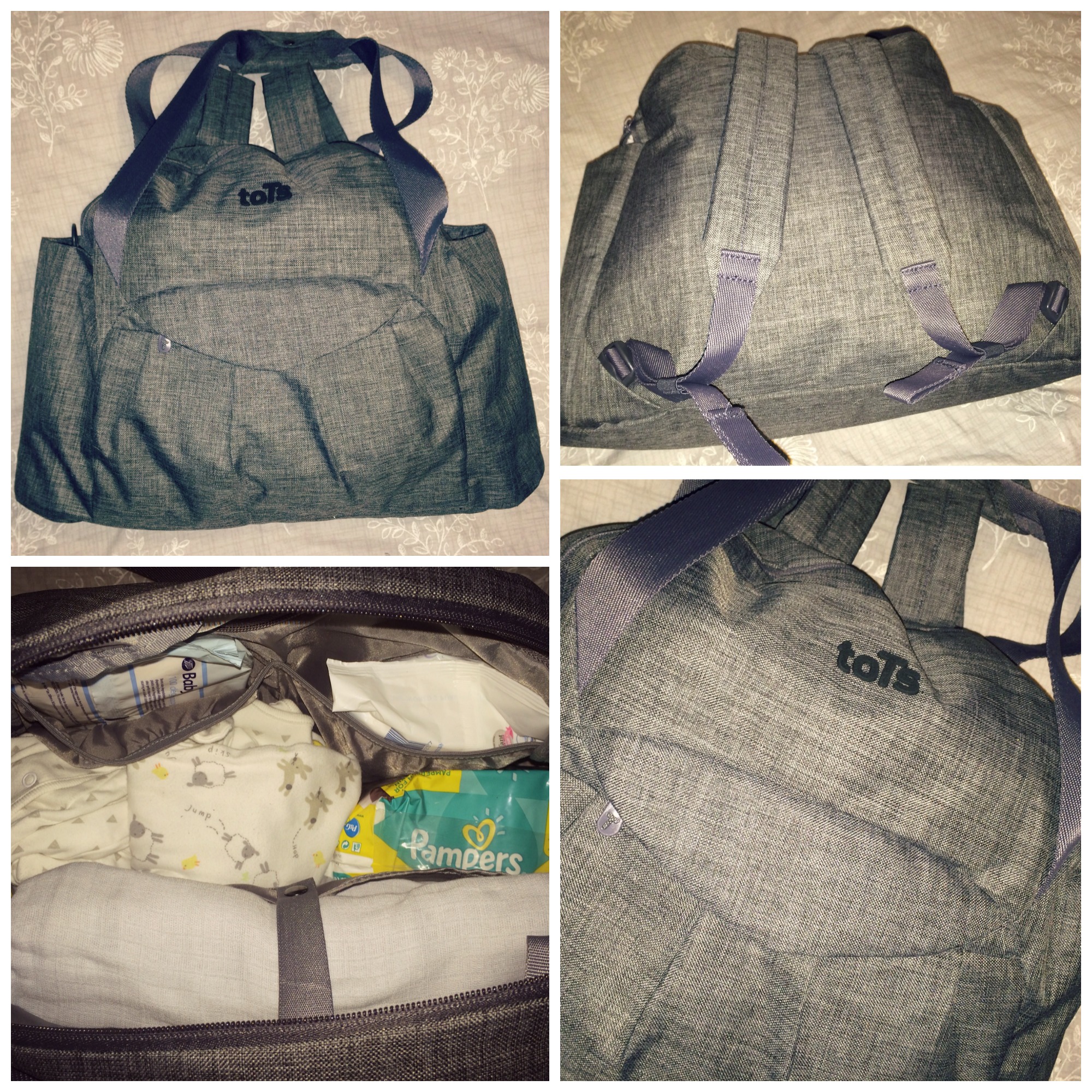 baby hospital bag collage 1