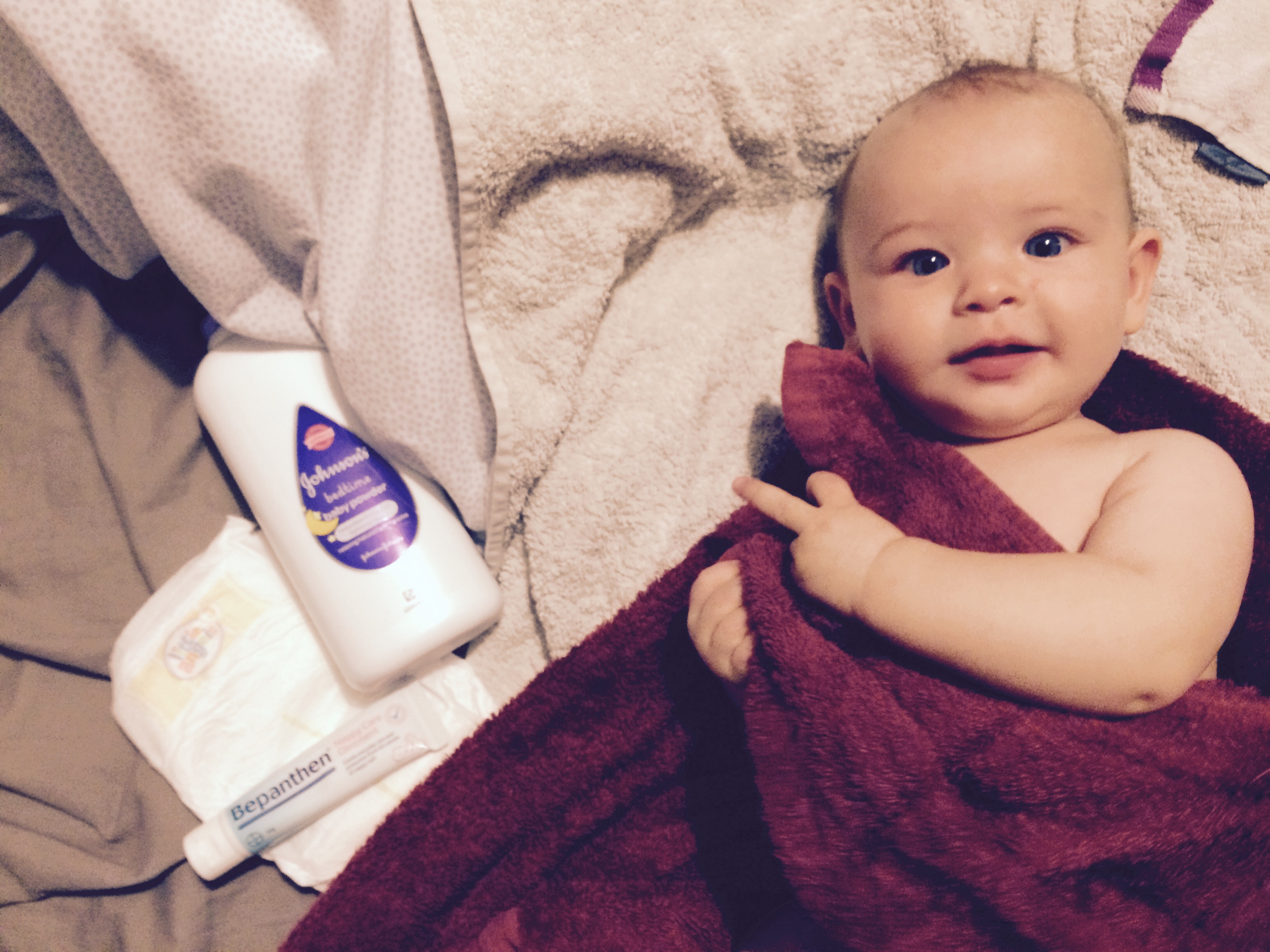 bedtime routine bath