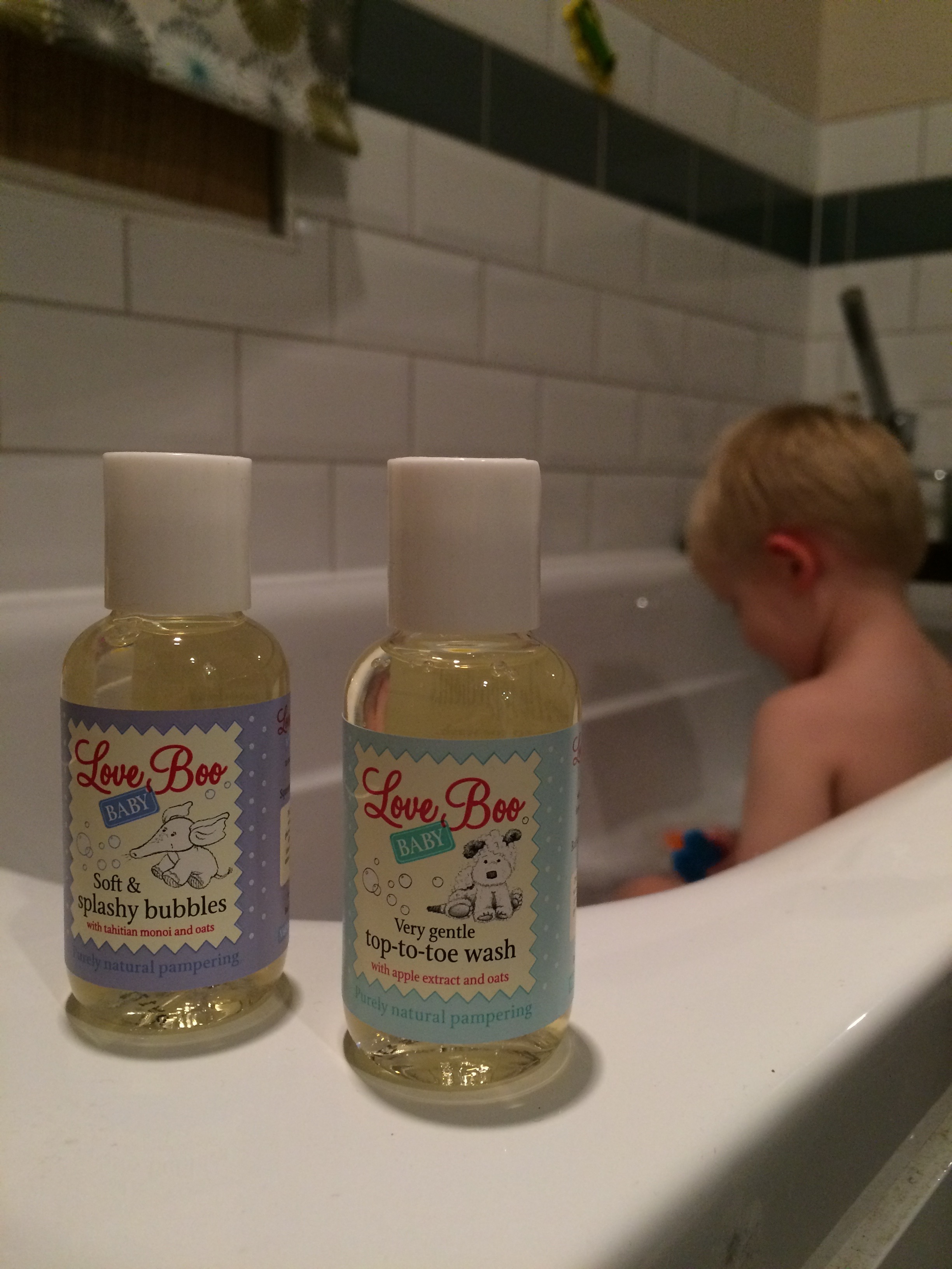 love boo bathtime