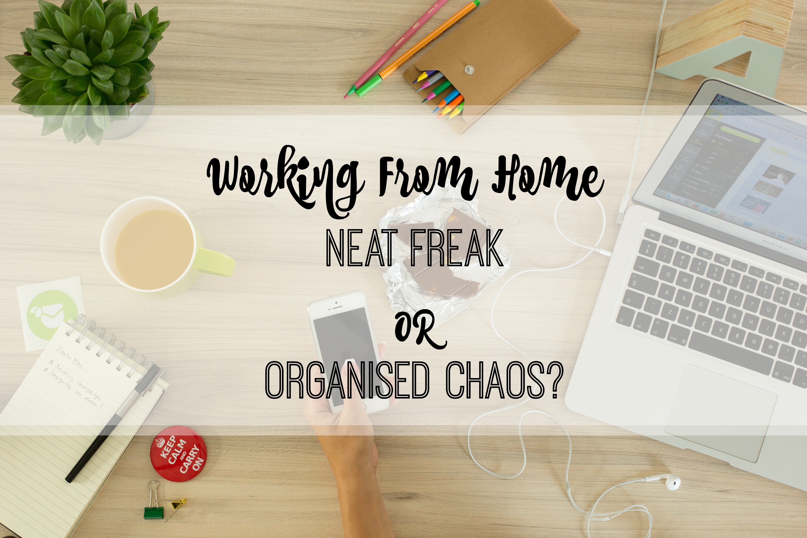 working from home title