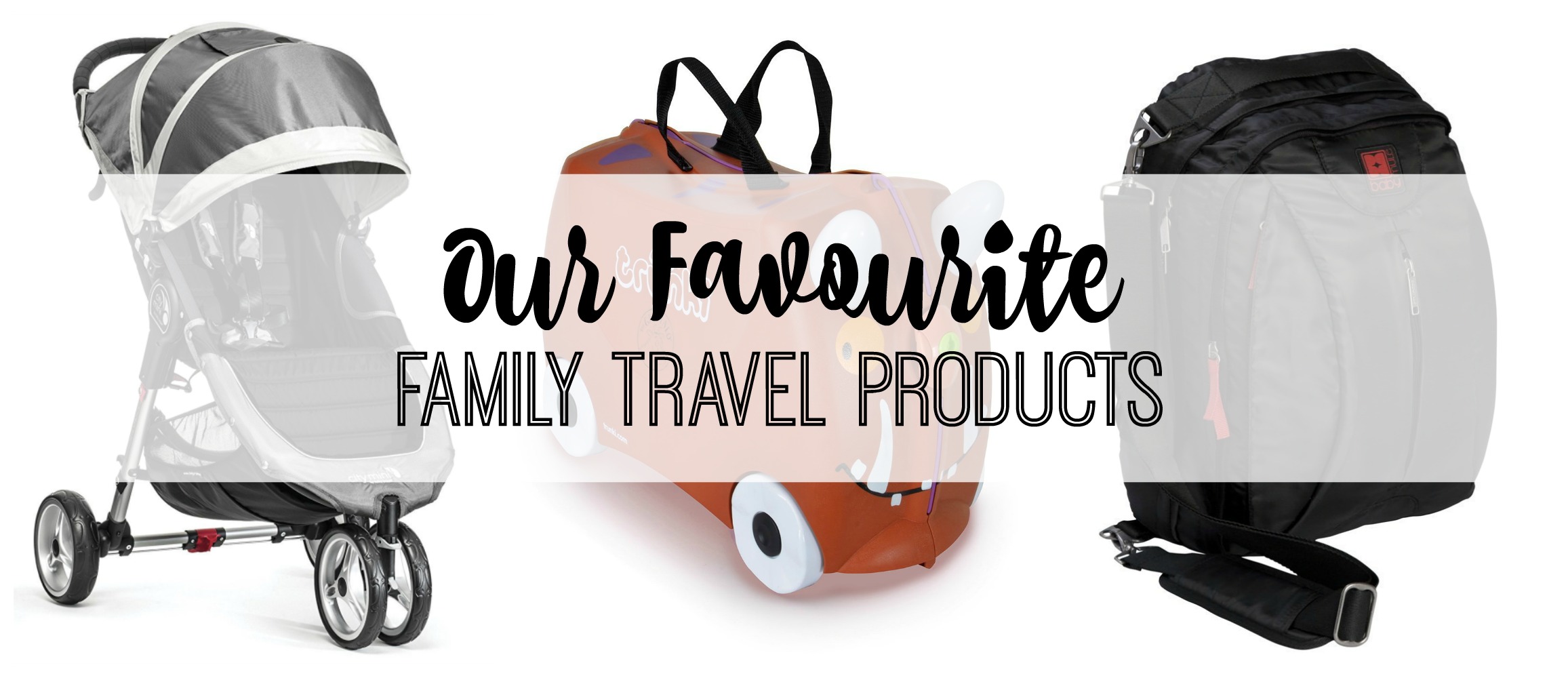 family travel products title