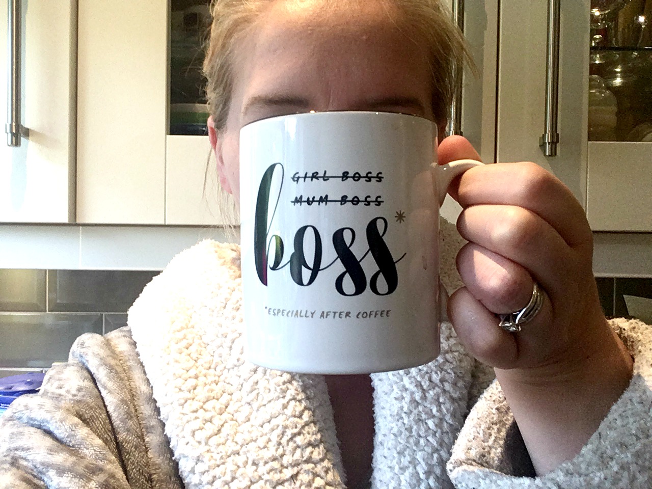 work from home mum boss