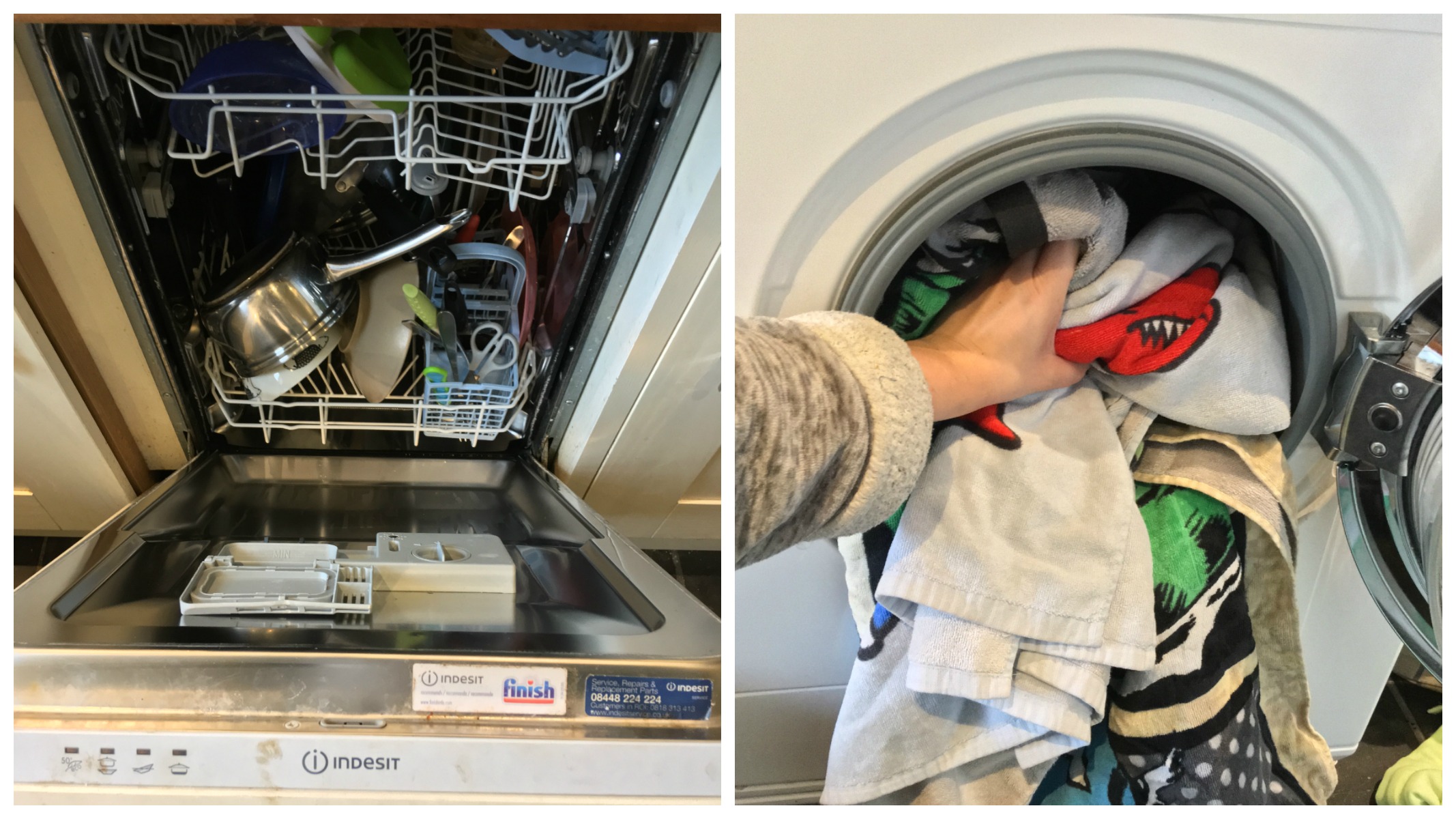 work from home mum chores