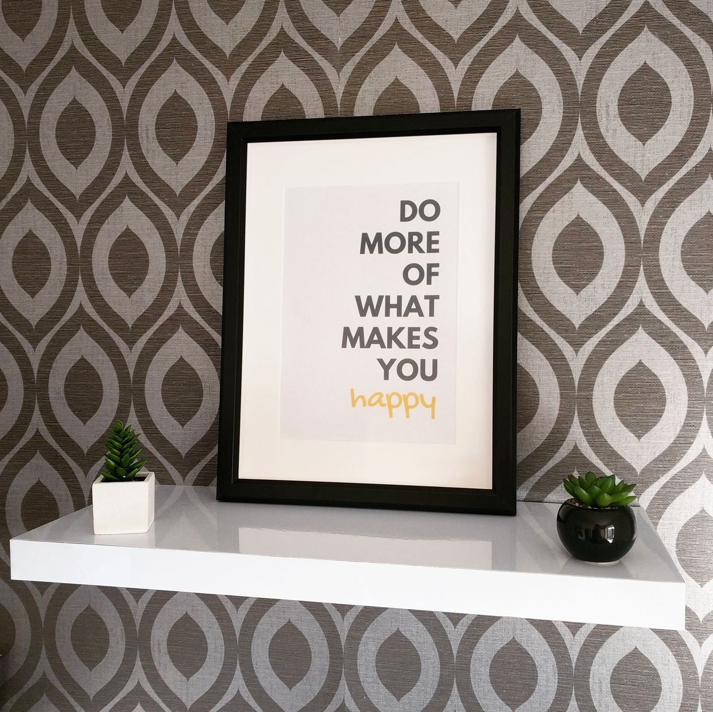 feature wall retro