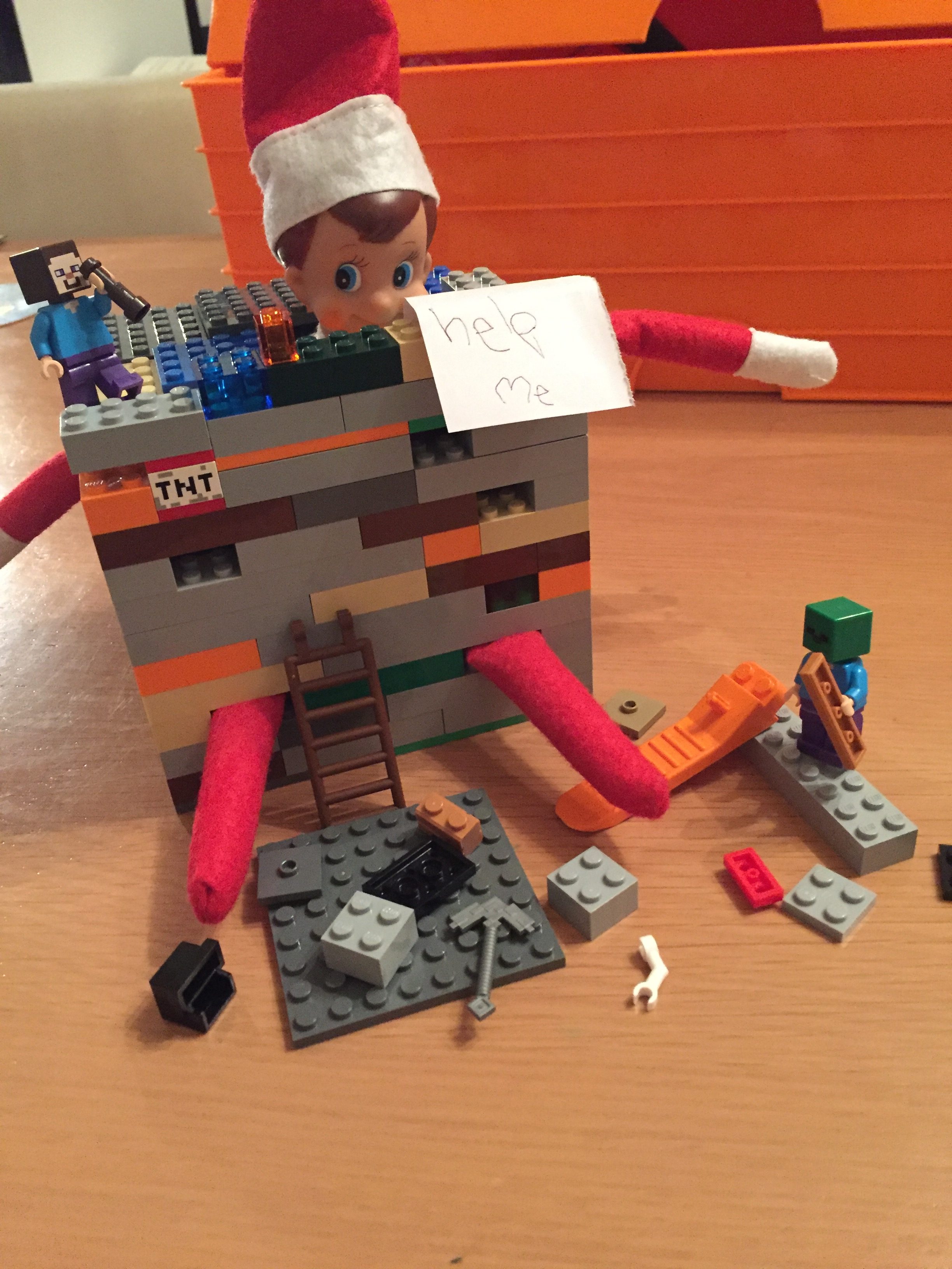 elf on a shelf lego