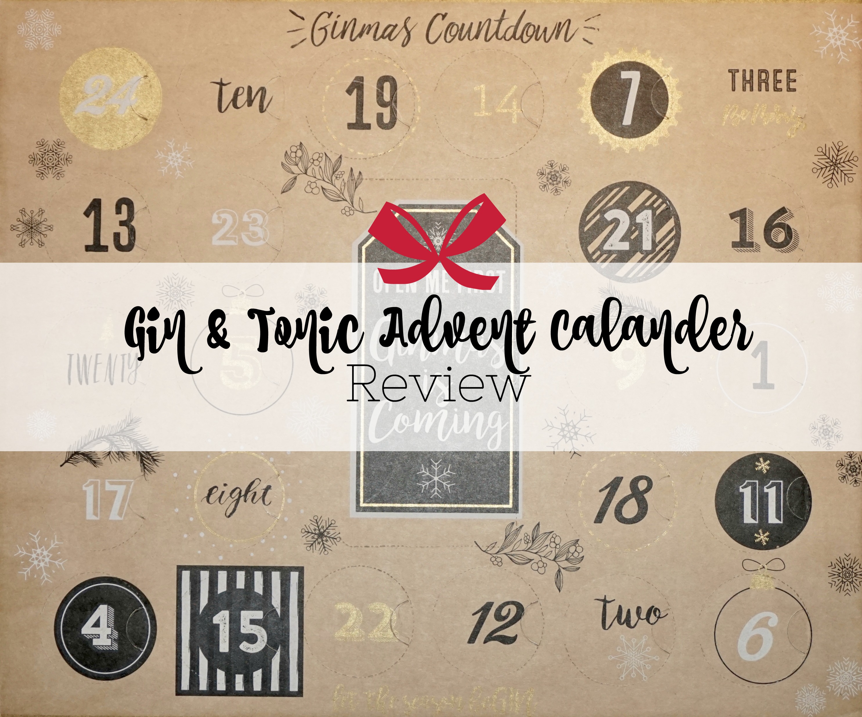 Gin and Tonic Advent Calendar Review