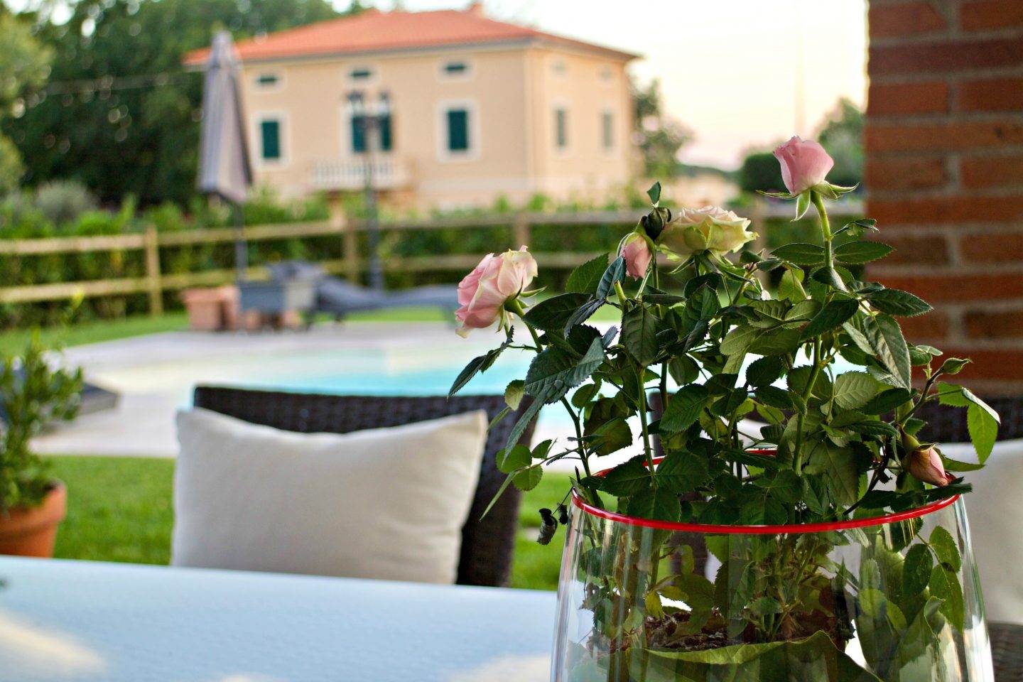 family travel - Tuscany villa